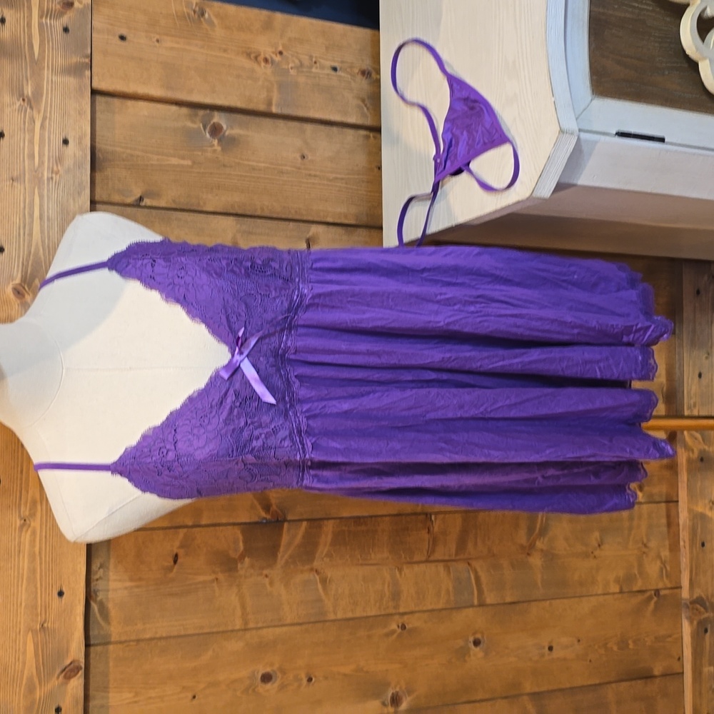Avidlove Nightgown Sexy Sleepwear Lace Chemise